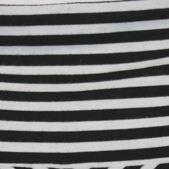 Faded Glory Black White Striped Skirt - Picture 6 of 6